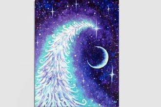 Paint Nite: Whimsical Winter Tree (Ages 18+)